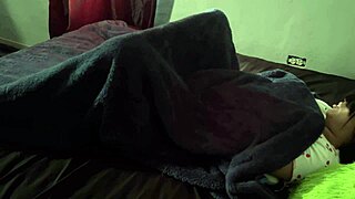 Brunette Masturbates Dripping Wet to Hot Lesbian Orgy Close-Up