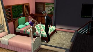 guy enters room to claim her tight virginity fully