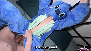 Stepdad's Huge Cock Fills Me Under The Covers During Storm