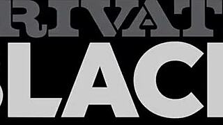 ani blackfox takes on TWO DICKS in wild black DP action 😈🔥