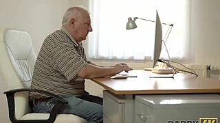 hey old man can you handle this redhead teens hot mouth daddy