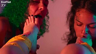 lick my toes first then you get my wet pussy