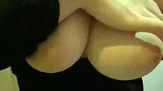 Horny hijab neighbor fucked hidden in parking lot