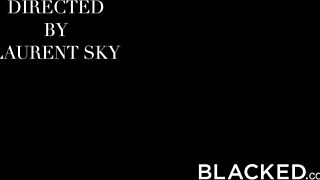 omg bbc-crazy blondes savvy & dakota ride mannie's huge cock!