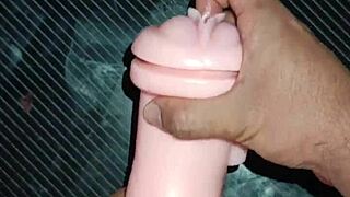 kissy delivers wet pussy and deepthroat blowjob on desk