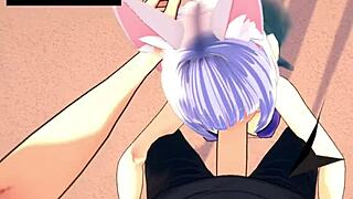 Cat Girl Gets Fucked Rich On Beach