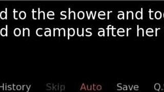 wanna dive into casey's fall part 6 shaved pussy path?