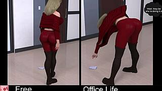 You know office life gets interactive with erotic games at work
