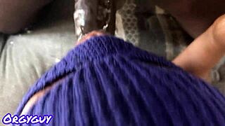 Ebony Shaved Pussy Expert Sucks Perfect Big Black Cock