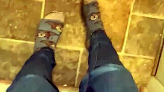 i'm squirting wildly in soaked jeans