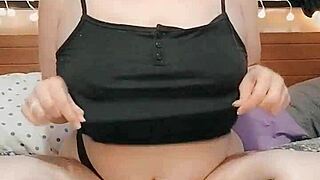 Ambe36dd Teases with Big Natural Tits Solo