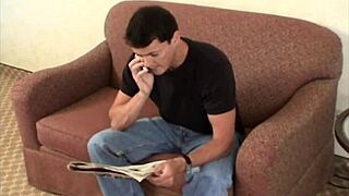 Tall blonde goddess amazon dominatrix smothers man under ass