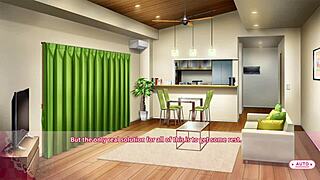 Anime Asian Hentai Girl Deepthroats Monster Cock to Facial Cumshot