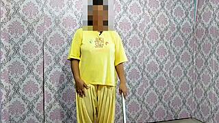 desi girl WILD ROOFTOP SEX village outdoor