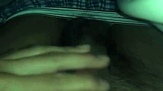 Girl Masturbates Intensely on Bed