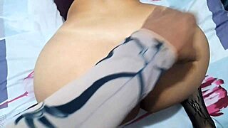 Papi devours sexy latina's big shaking ass wildly