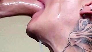 Fuckslut Vilja Excels in Deep Sloppy Face Fucking Domination