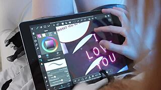 Lottie Magne's Emotional Facial After Hung Lover's Intense Ride