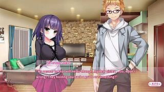 Anime Asian Hentai Girl Deepthroats Monster Cock to Facial Cumshot