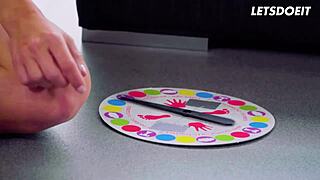 playful teen bffs lick pussies at kinky sleepover