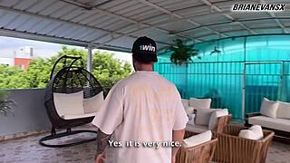 hey, andrea castro's big tits got me hard shooting her pics 😍 brian evansx pounds that horny redhead pussy