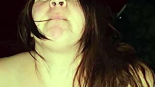 big white bbw rides cock moaning wildly