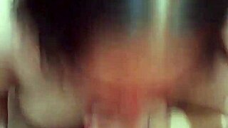 Neighbor's Slutty BBW Sucks My Big Cock And Begs For Facial Cumshot