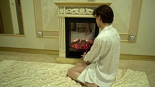 short hair gf slurps that dick so good 😍💦