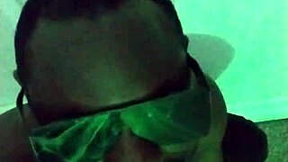 Balcony Anal Catwalk Dance Fills Tight Asshole with Every Thrust