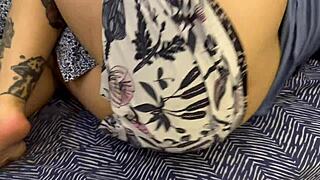 day 3 letting him play with my wet pussy close up