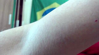 Virgin Asian Student Screams Pregnant from Big Brazilian Cock Break-In!