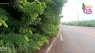 married slut cheats with huge cock trainer deep in the woods public pounding