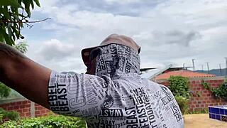 hot farm employee catches me masturbating then fucks me wildly outdoors