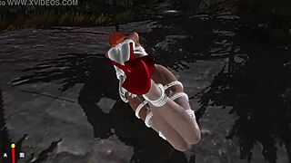 imagine this bondage nightmare vibrator tormenting her to shattering orgasm