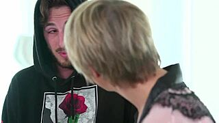 big titted alluring masseuse fucks hard during nuru