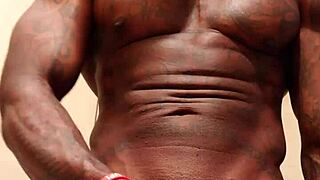 Hallelujah Johnson Worships Big Black Hairy Dick