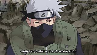 ow that hurts but fuck me harder in konoha without condom jiraya