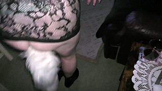 milf slut's doggystyle creampie ends in creamy mess!