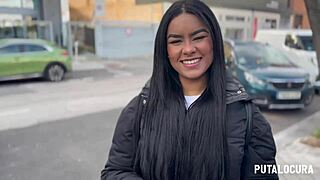 thick venezuelan amber bunny caught then creampied after wild pounding