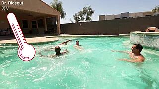 Tiffany Nacke's Pool Double Vaginal Cash Sex