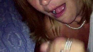 bbw mama slurps fat cock hungrily in part two