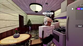 Hot Girlfriend Strips Naked for Intense Breakfast Fuck Session