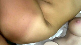 curious teen grabs huge cock after watching sex doll pounding