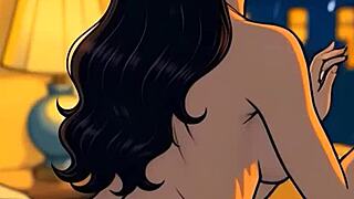 voyeur ai spies hot neighbor jerking off cartoon style