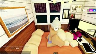 Hot Girlfriend Strips Naked for Intense Breakfast Fuck Session