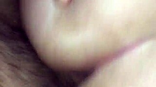 Blissfully creampied creamy latina pussy with monster cock passion