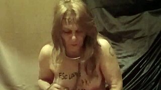 Bold slave endures intense belt whipping indoctrination session