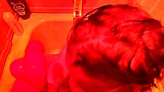 wanna gag deep on stranger cock under golden shower while tits get fucked