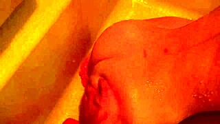 wanna gag deep on stranger cock under golden shower while tits get fucked