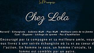chez lola's swinging libertine scene with french audio narrative